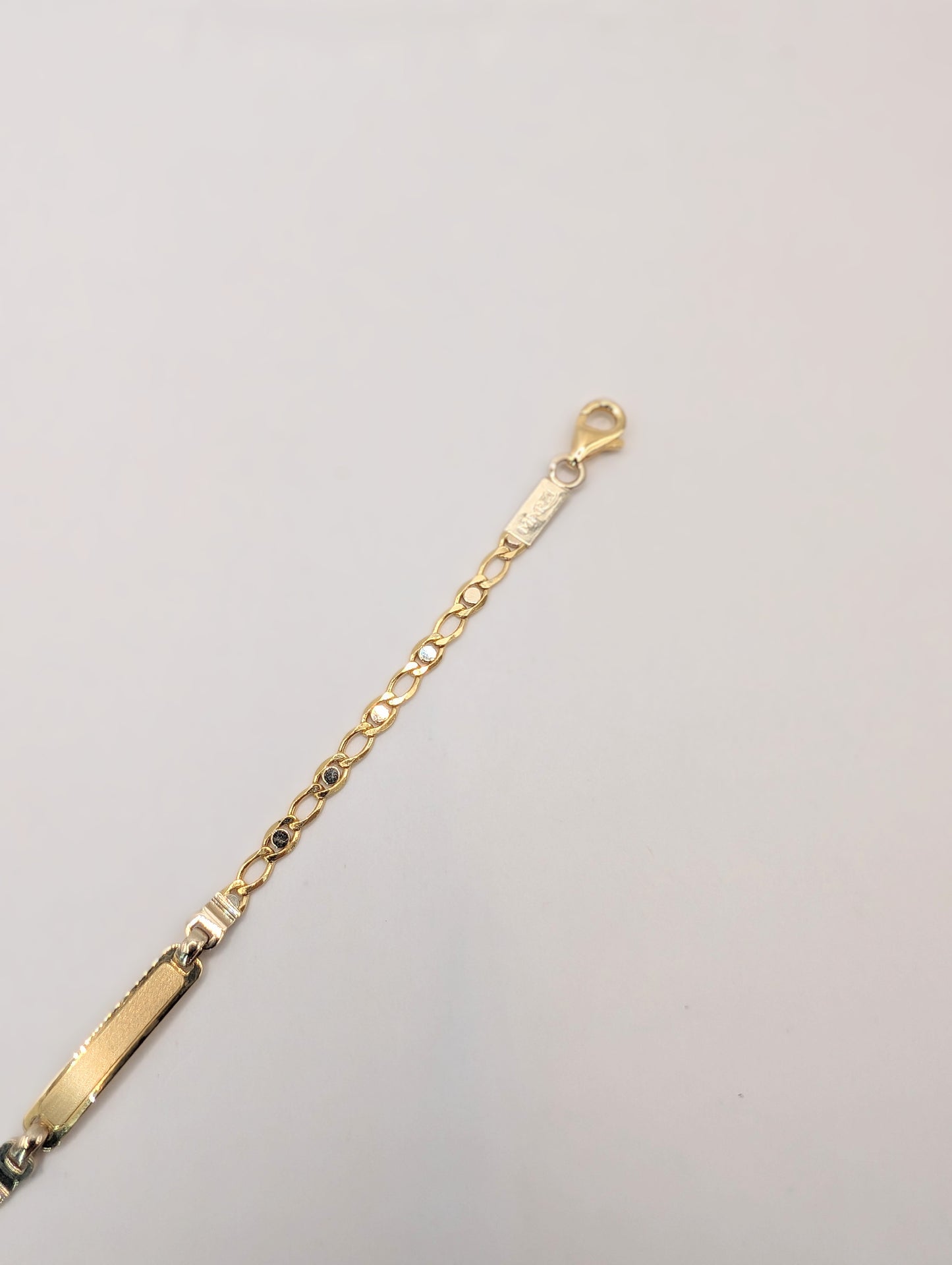 18kt Italy ID Bracelet