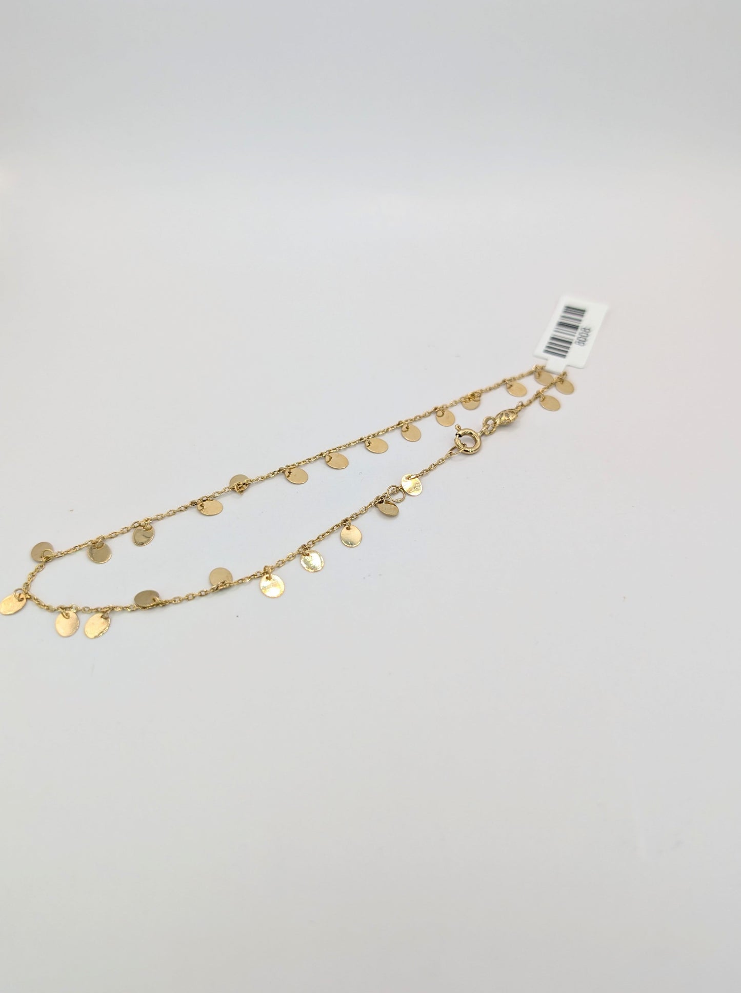 18kt Circles Anklet