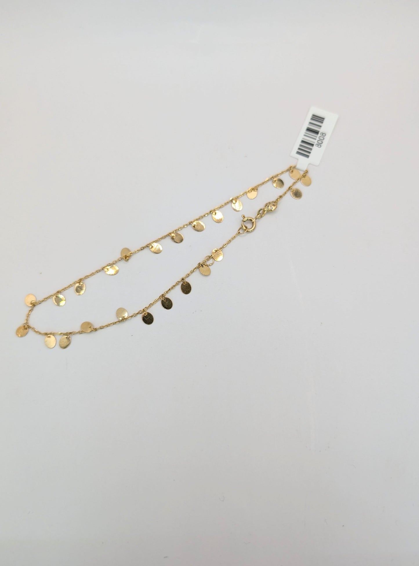 18kt Circles Anklet
